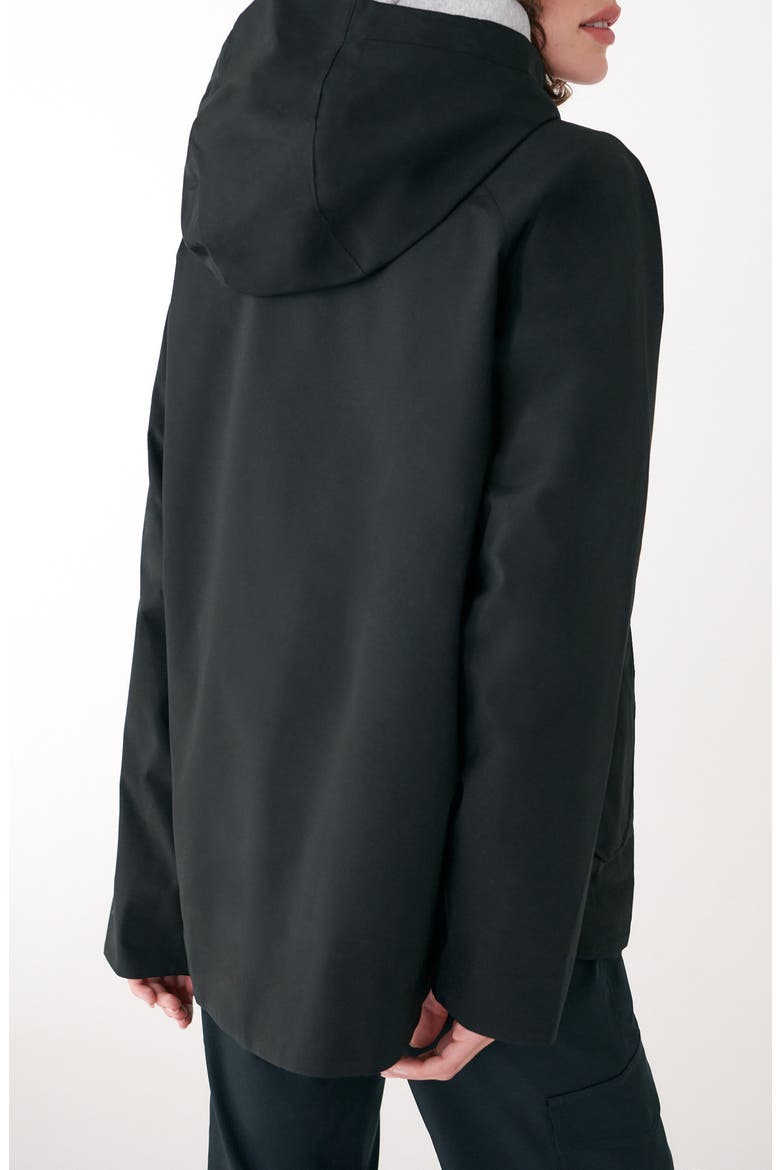 Lachine Oversize Rain Coat, Alternate, color, BLACK BEAUTY
