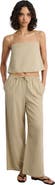 Onia Air Linen Drawstring Pant