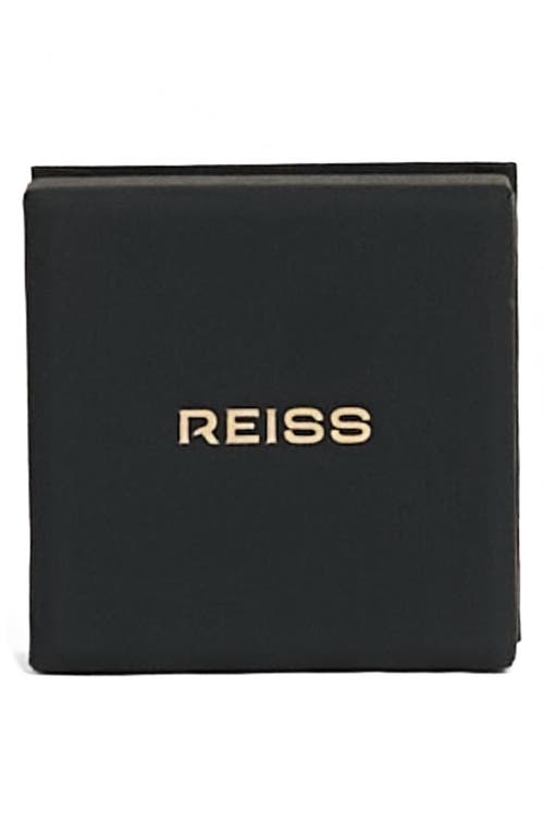 Reiss Monika Molten Link Bracelet In Gold Tone/brown