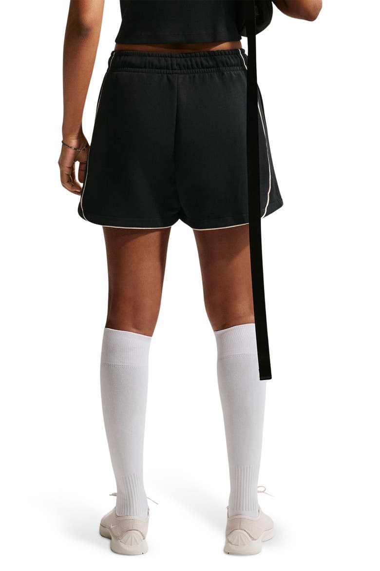 Sportswear Street GX Fleece Shorts, Alternate, color, BLACK/ BLACK/ CHALK/ SAIL