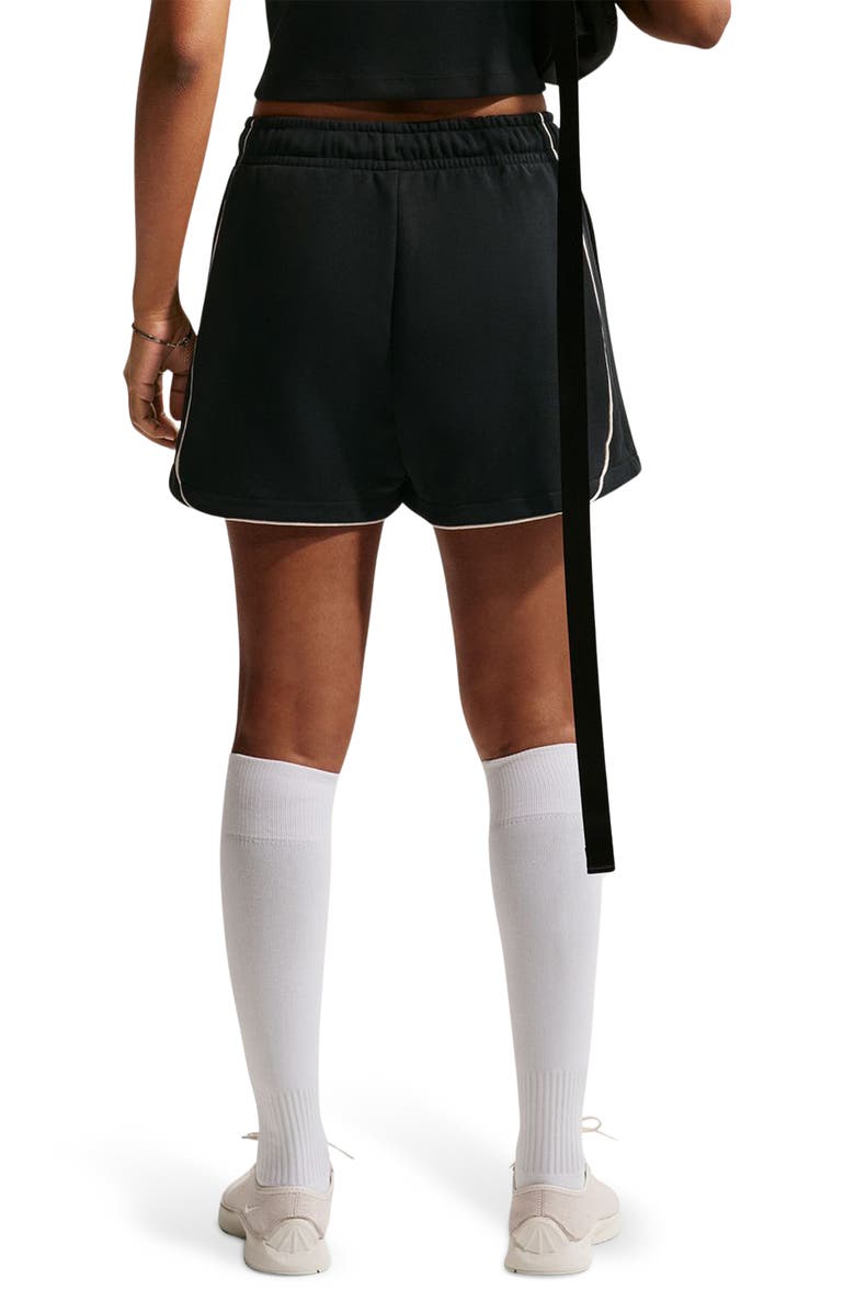 Nike Sportswear Street GX Fleece Shorts, Alternate, color, Black/ Black/ Chalk/ Sail