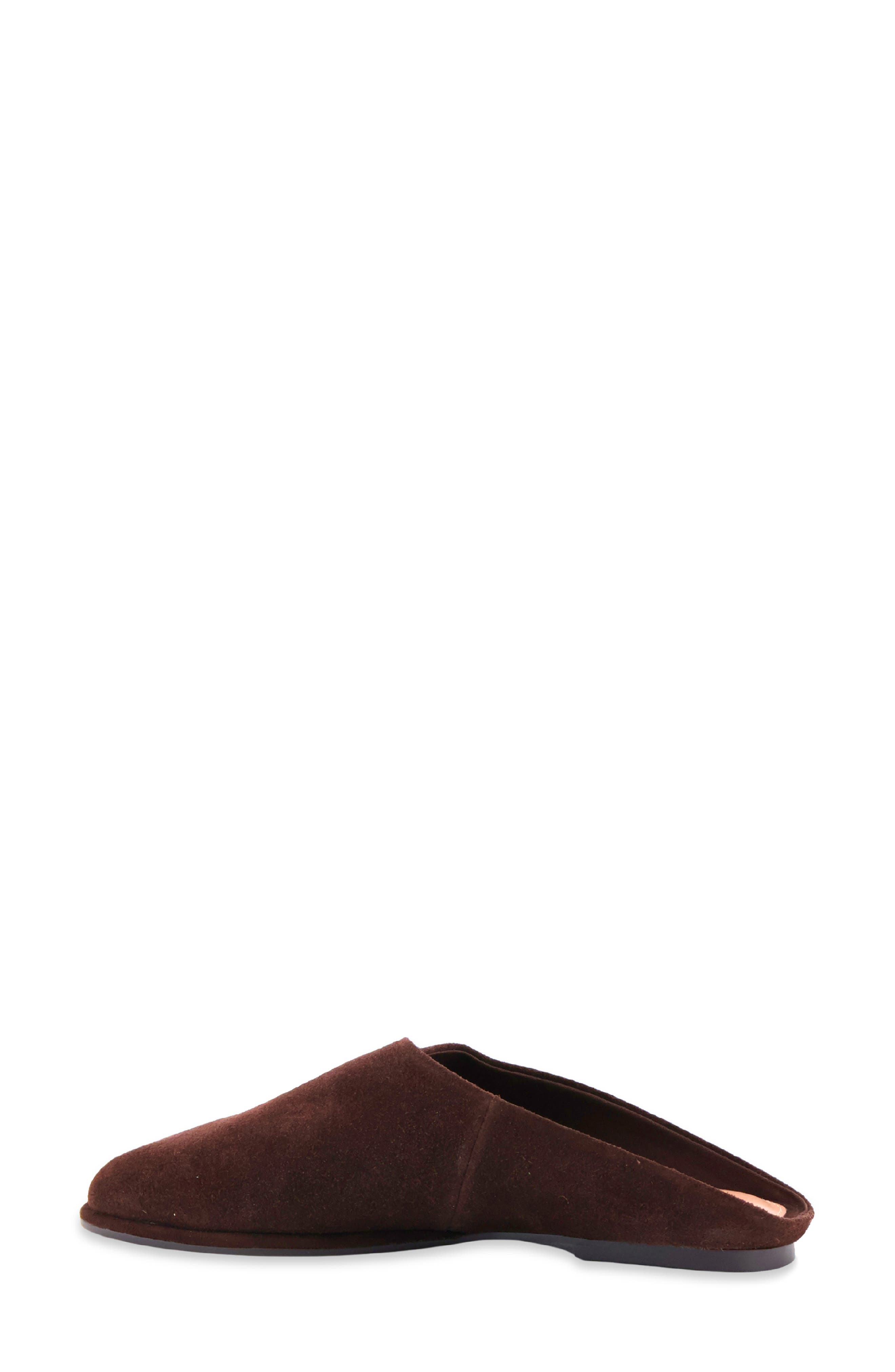 Anouk Faux Leather Mule, Alternate, color, BROWN SUEDE