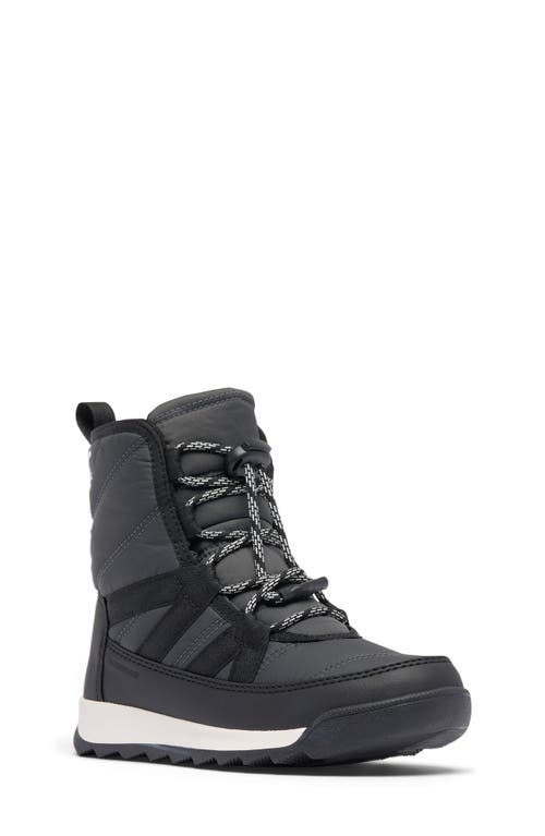 Sorel Kids' Whitney Ii Plus Waterproof Snow Boot In Black