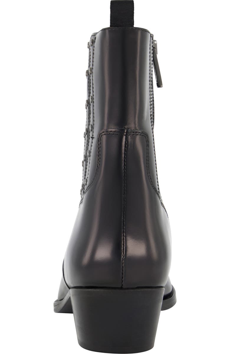 KARL LAGERFELD PARIS Studded Chelsea Boot, Alternate, color, Black