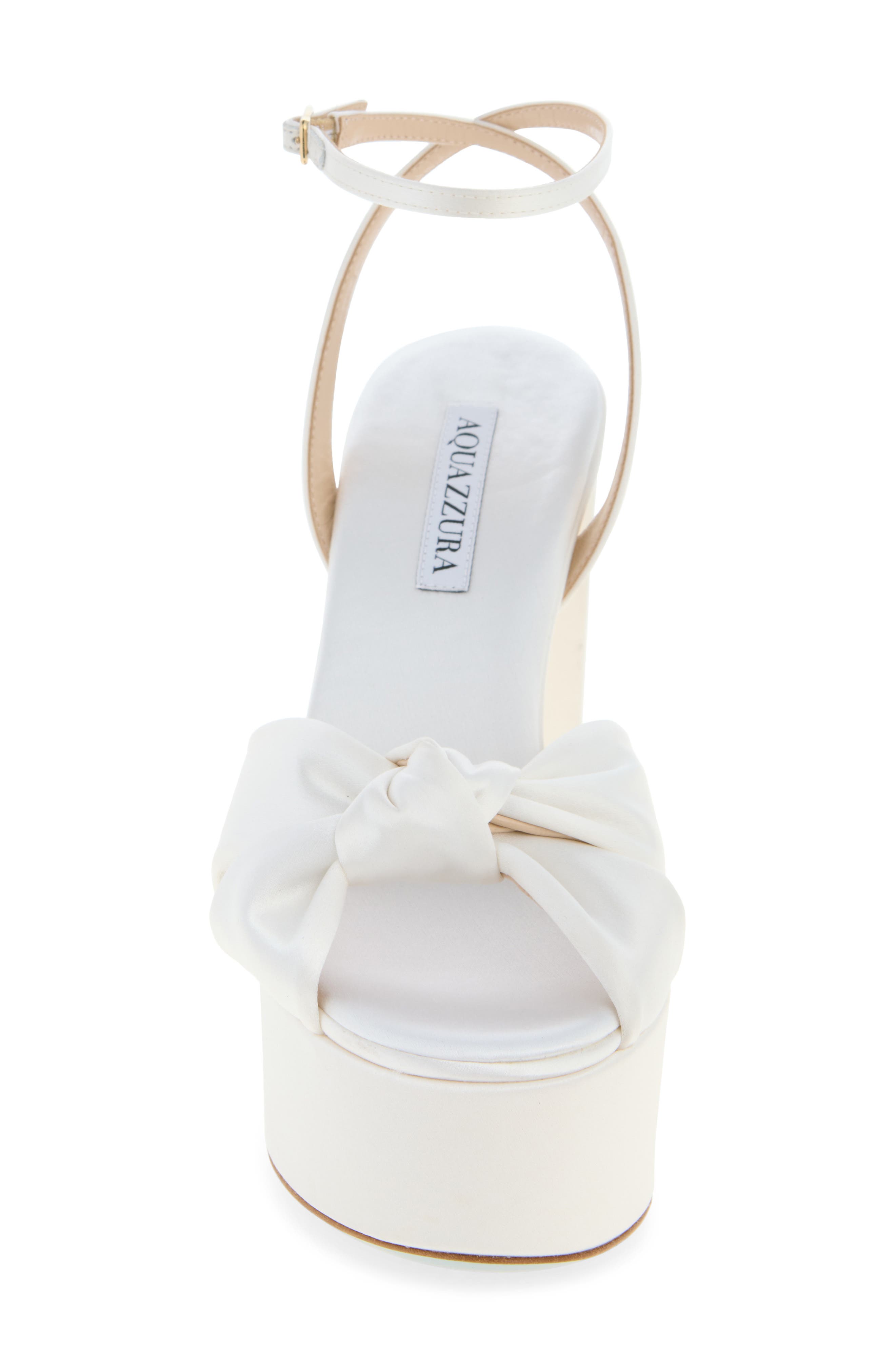 Cupid Ankle Strap Platform Sandal, Alternate, color, WHITE