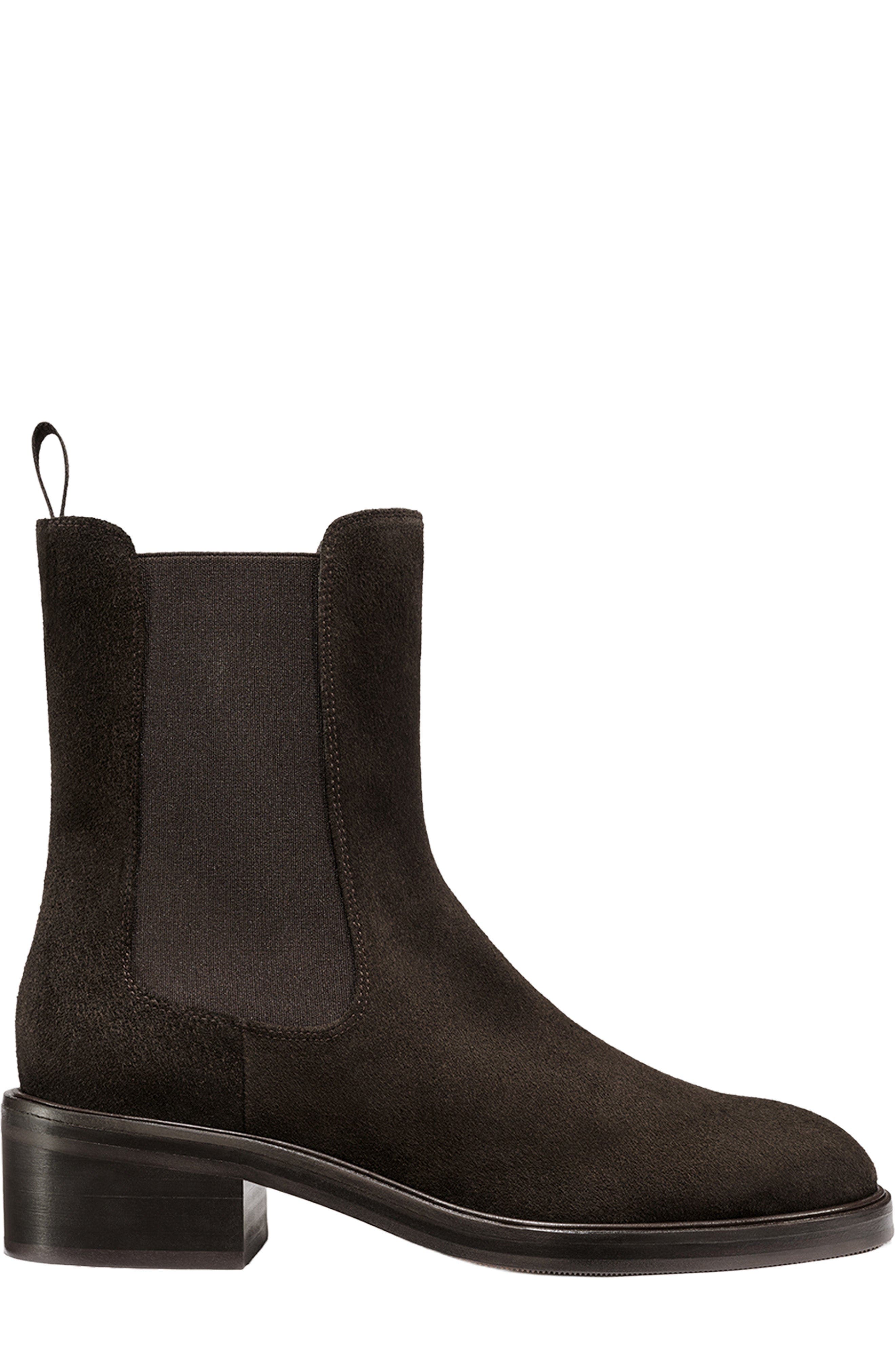 The City Chelsea Boot, Main, color, Dark Chocolate Suede