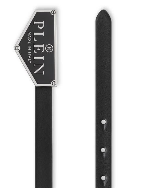 Leather Belt Iconic Plein Women