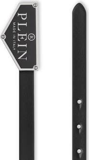 PHILIPP PLEIN Leather Belt Iconic Plein Women