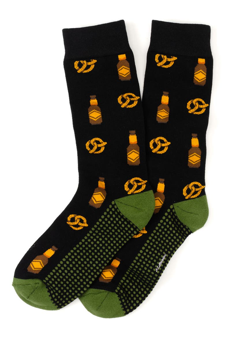 3-Pack Gentlemen's Night Out Crew Socks, Alternate, color, BLACK MULTI