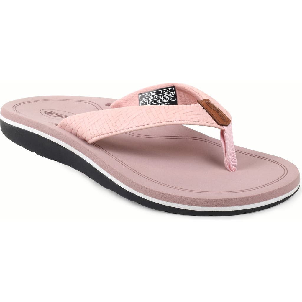 Aerothotic Solace Flip Flop In Pink