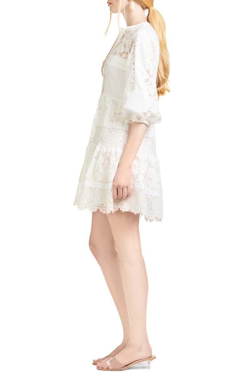 Sachin & Babi Alicia Lace Panel Dress, Alternate, color, 
