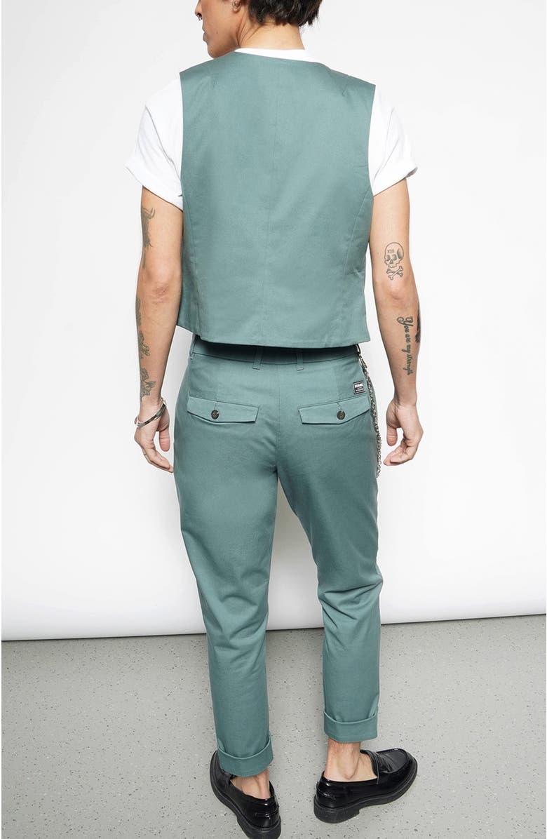 WILDFANG The Essential Vest, Alternate, color, Dark Teal
