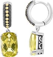 EFFY Citrine Dangle Hoop Earrings