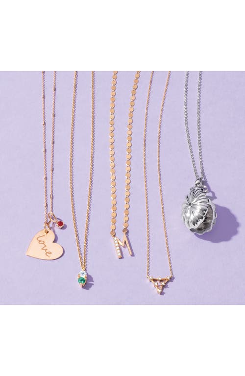Lana 14k Gold Initial Pendant Necklace In Gold