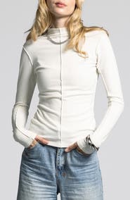 WEEKEND LOS ANGELES Marisol Mock Neck Top