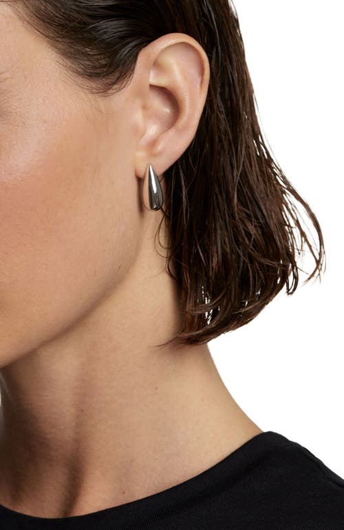 Pdpaola Large Sugar Earrings In Silver