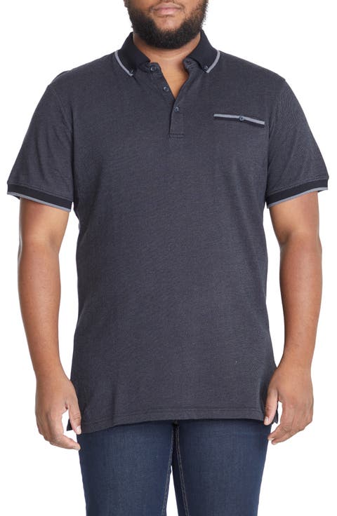 Hudson Button-Down Pocket Polo