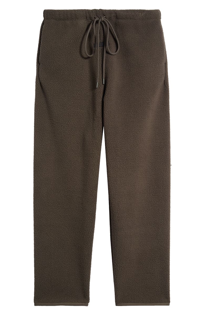 Fear of God Essentials Polar Fleece Drawstring Waist Pants, Alternate, color, 