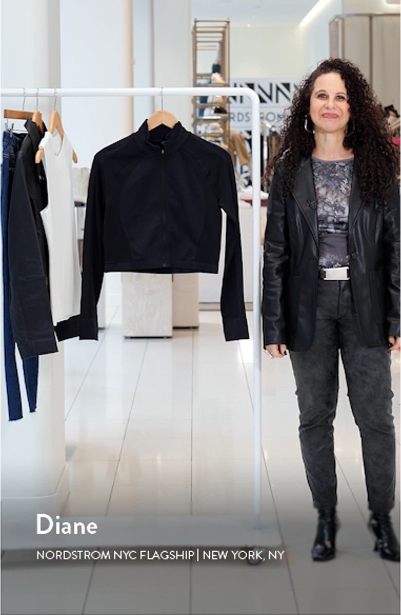 Athlete Seamless Front Zip Jacket, sales video thumbnail