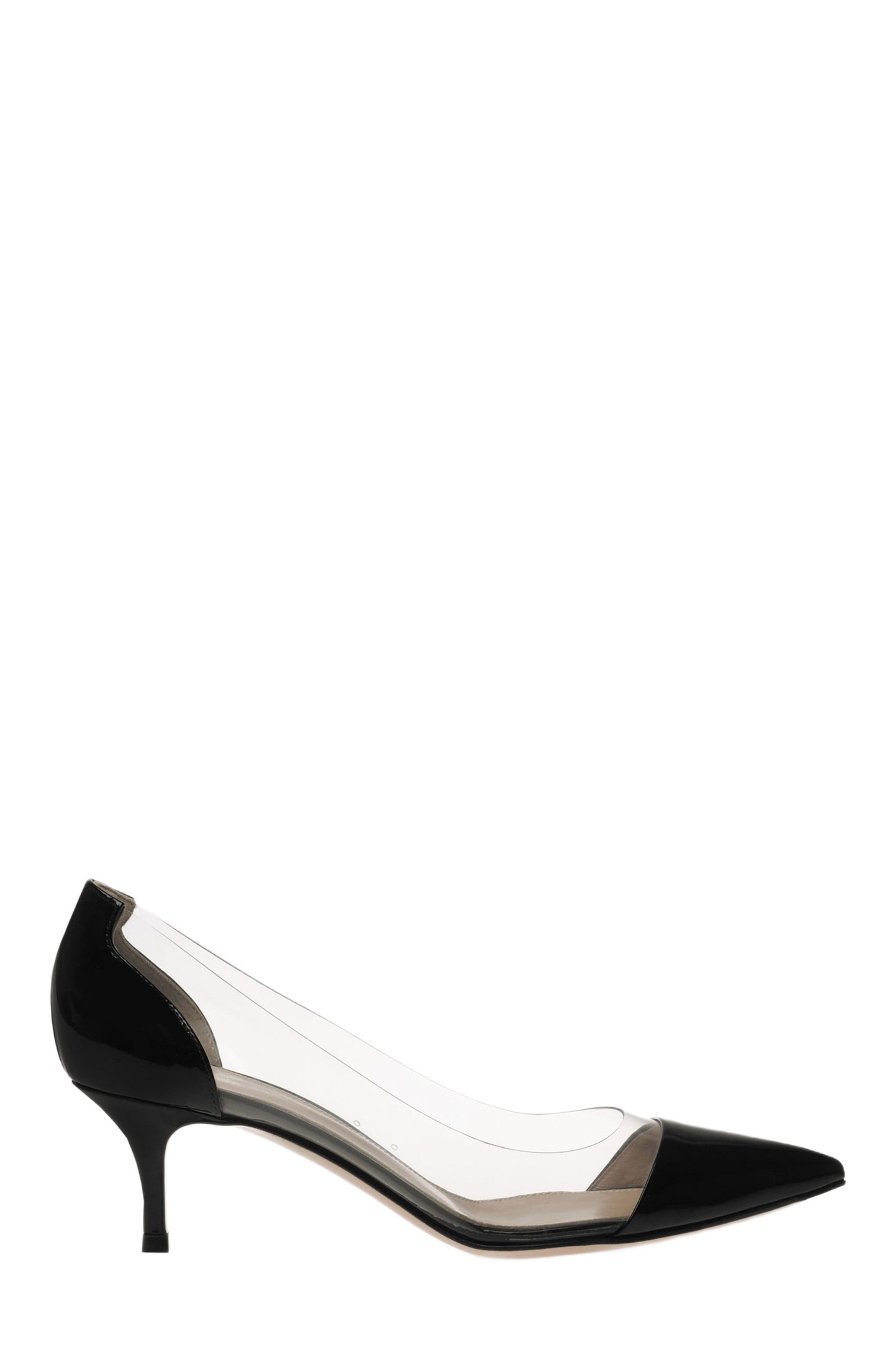 Gianvito Rossi Plexi 55 Pumps, Main, color, 