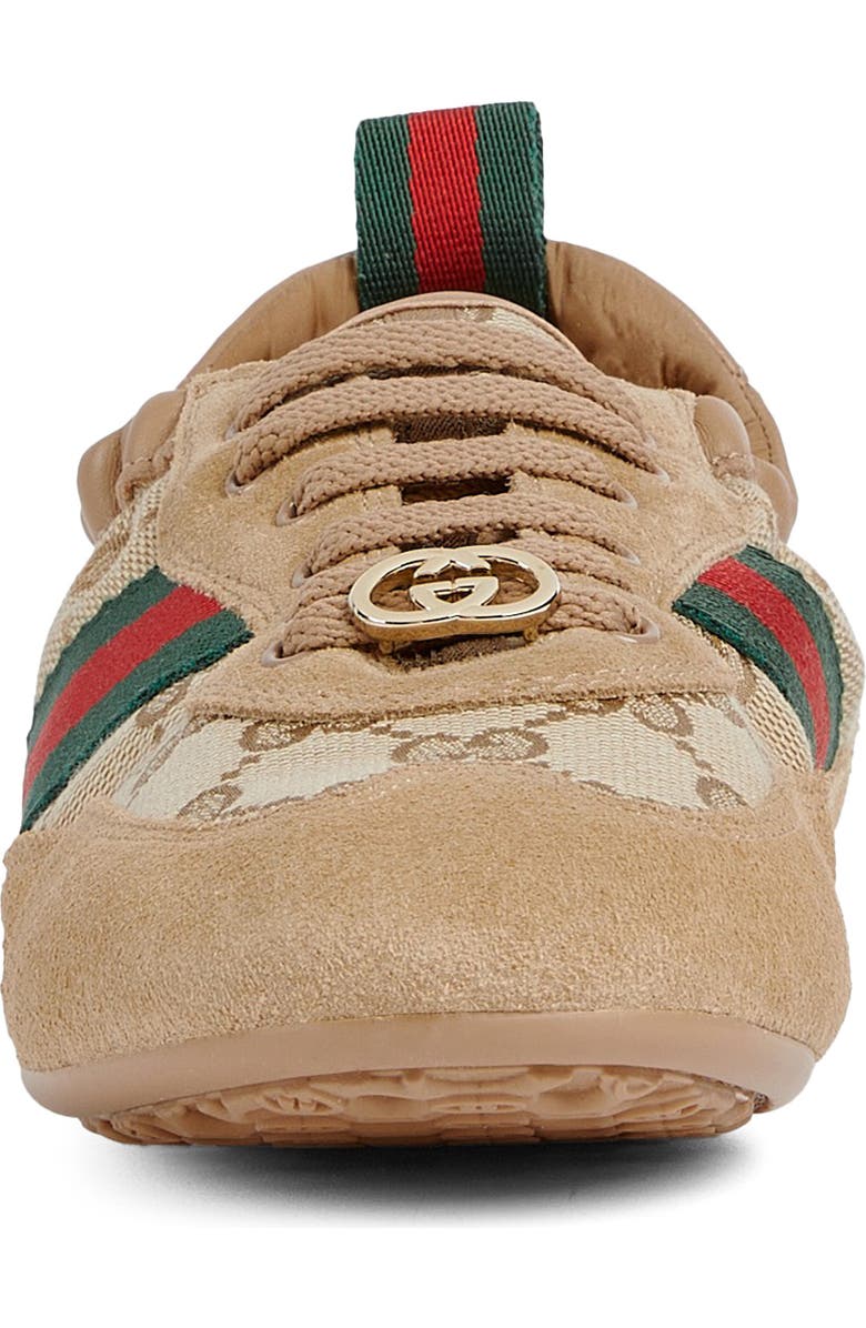 Gucci GG Shift Sneaker, Alternate, color, Brown