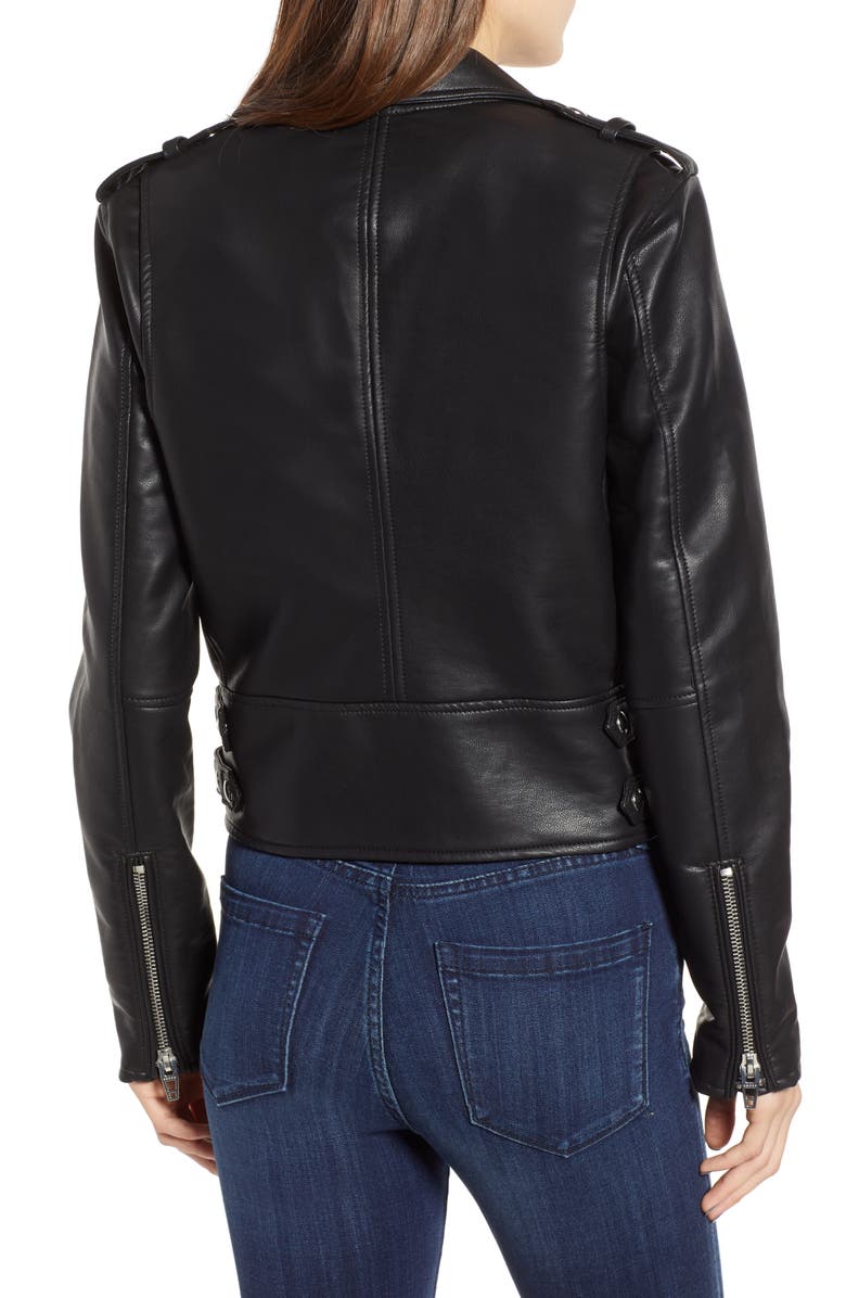 BLANKNYC It Takes Two Moto Jacket, Alternate, color, 