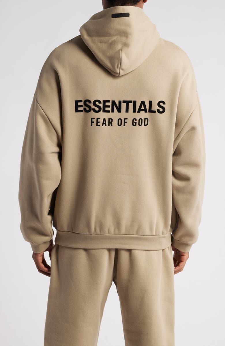 Fear of God Essentials Cotton Blend Fleece Graphic Hoodie, Alternate, color,