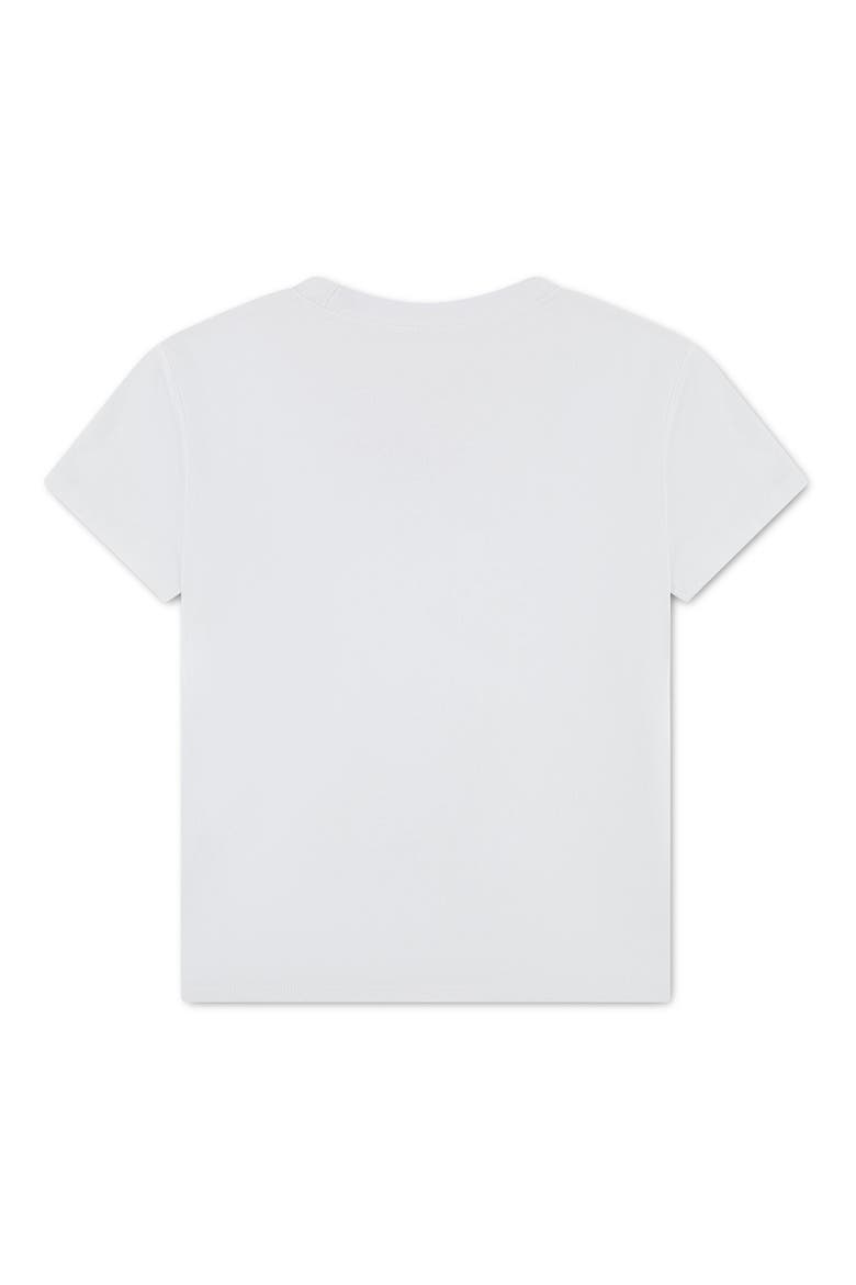 Kids' Cake Side Knot Graphic T-Shirt, Alternate, color, BRIGHT WHITE
