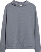 Peter Millar Pine Sugar Stripe Performance Hoodie