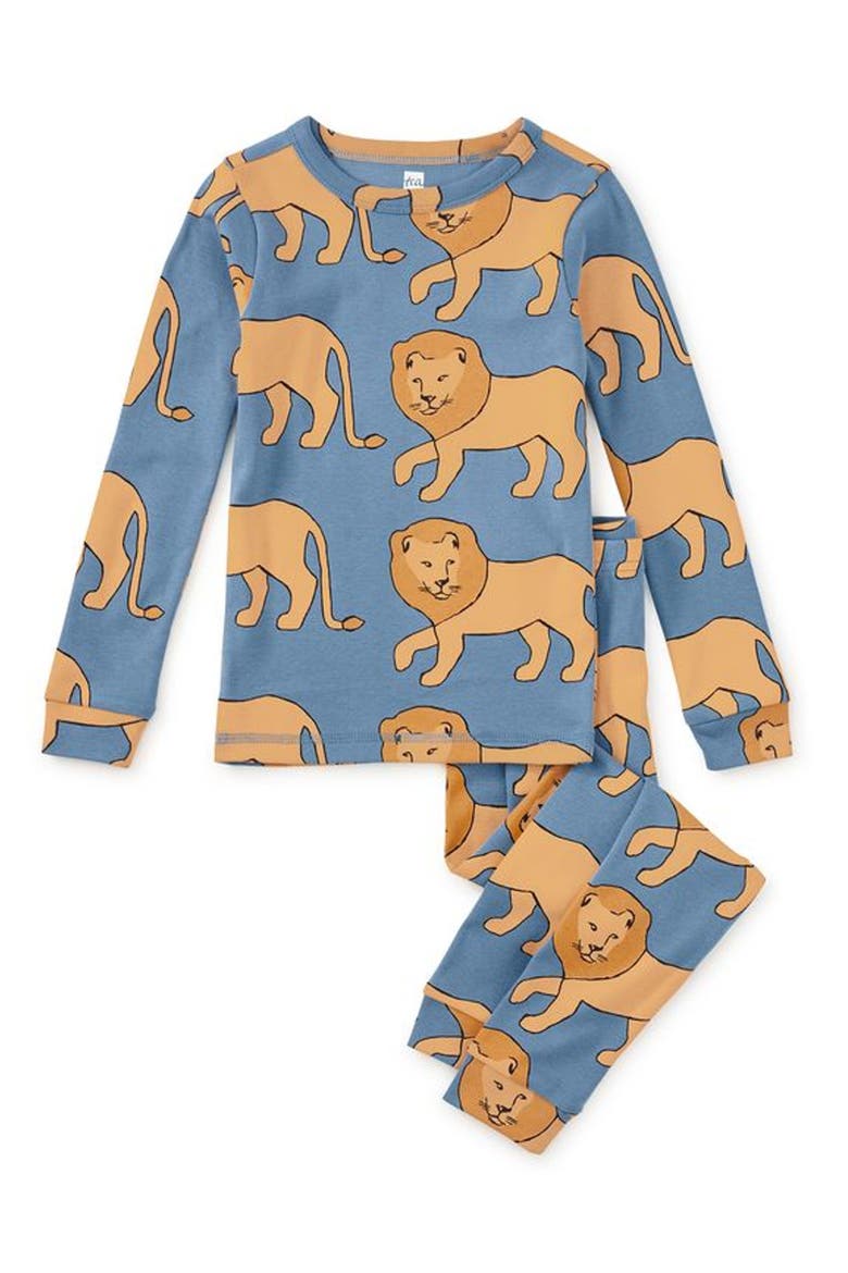 Goodnight PJ Set, Main, color, Lion