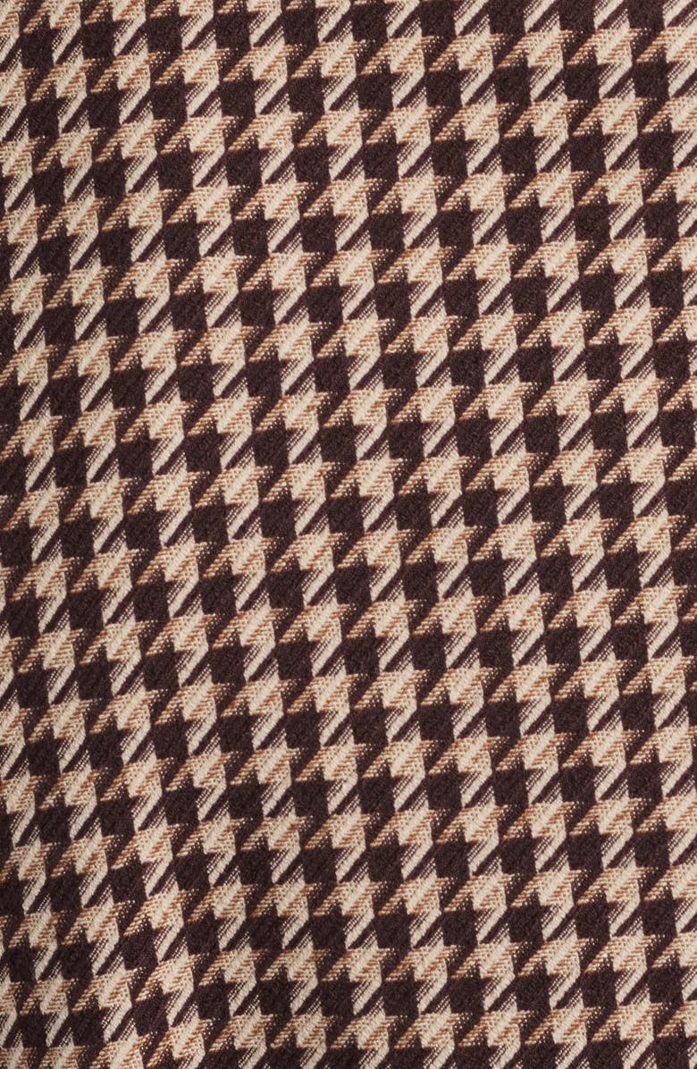 Anne Klein Houndstooth Belted Blazer, Alternate, color,