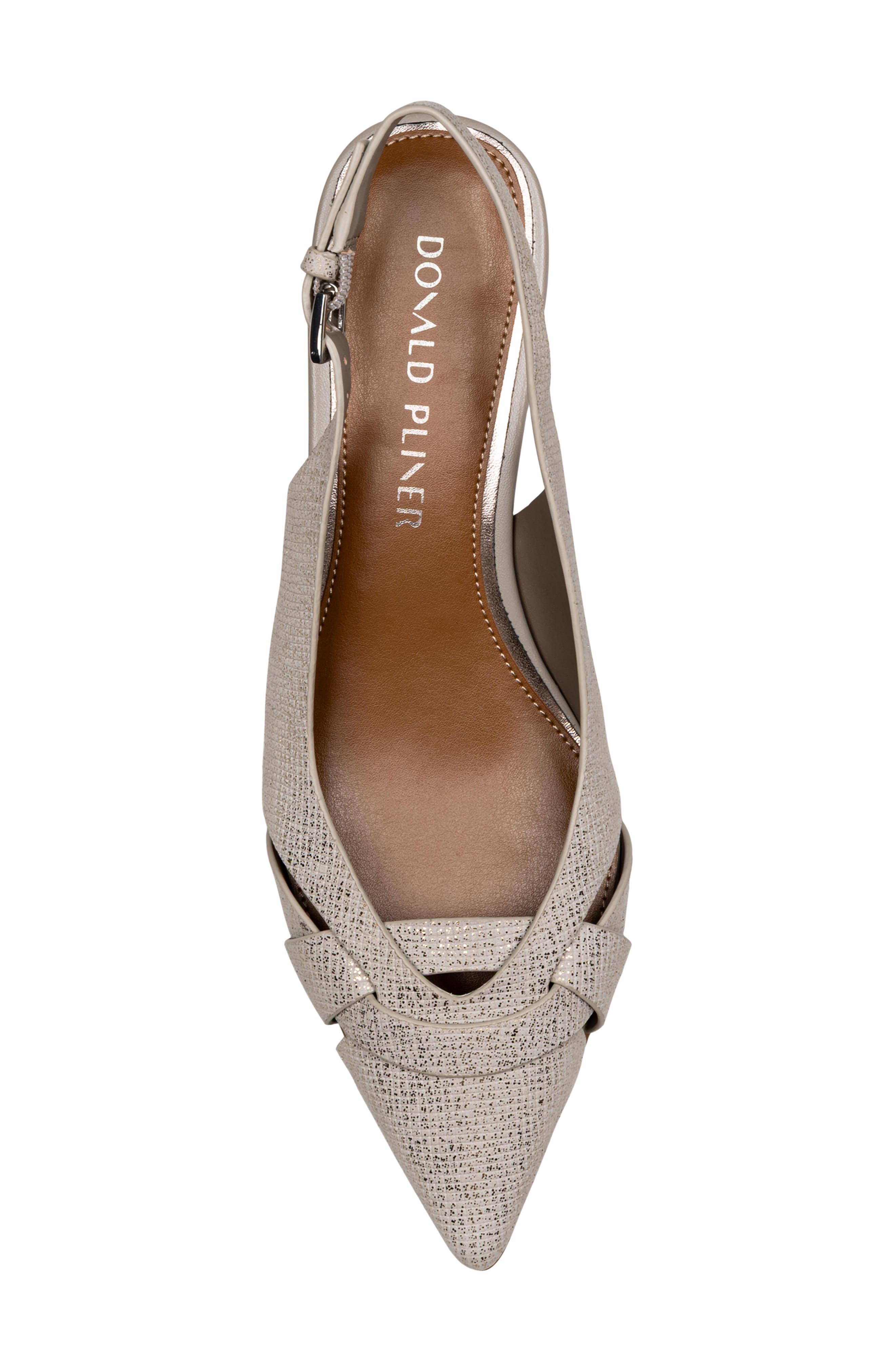 Barbee Slingback Wedge Pump, Alternate, color, PEWTER