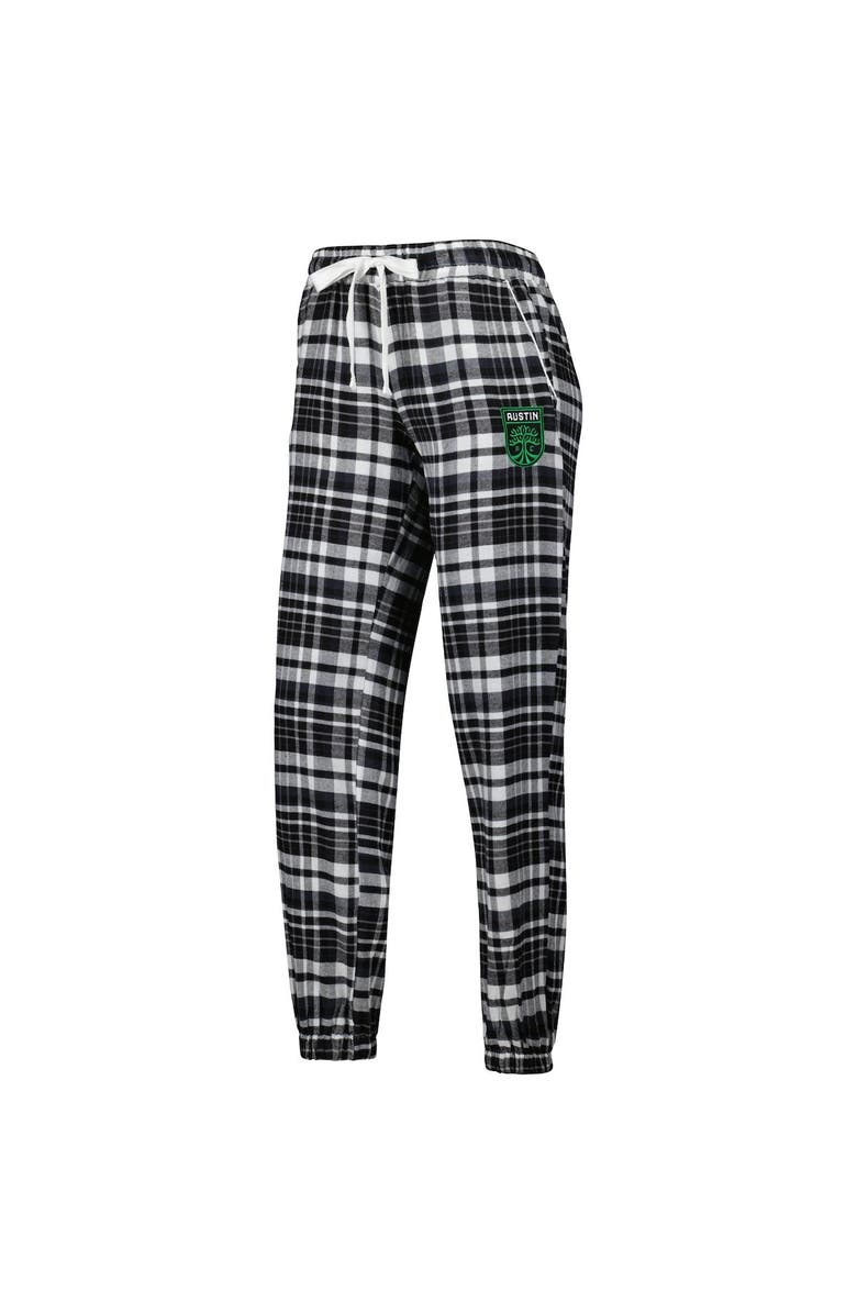 CONCEPTS SPORT Women's Concepts Sport Black Austin FC Mainstay Flannel Sleep Pants, Alternate, color, Black