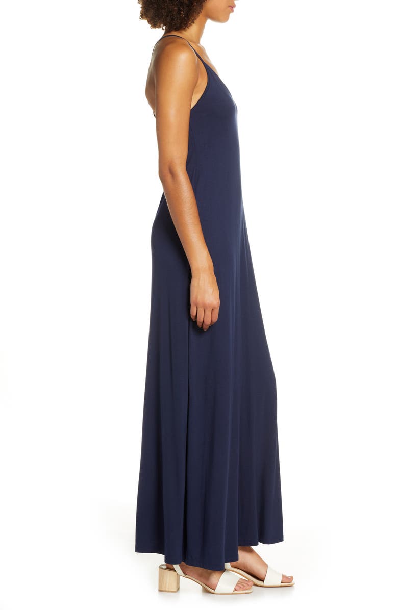 Fraiche by J Racerback V-Neck Maxi Dress, Alternate, color, 