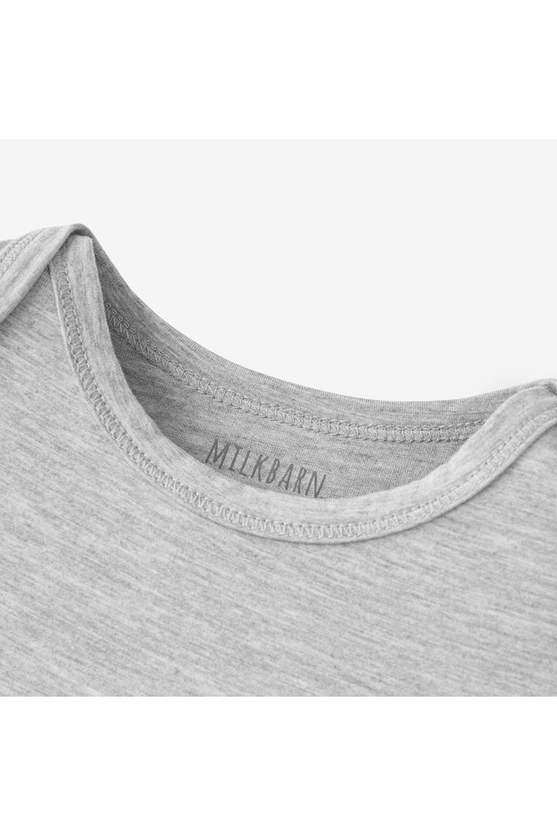 Luxe Solid One Piece, Alternate, color, Grey Melange