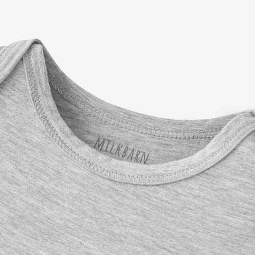 Milkbarn Luxe Solid One Piece In Gray
