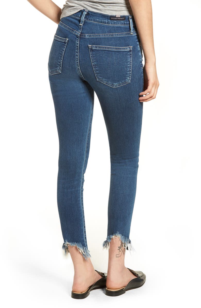Citizens of Humanity Rocket High Waist Crop Skinny Jeans, Alternate, color, 