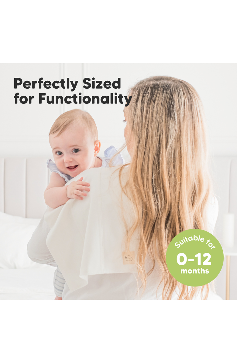 KeaBabies Shea Burp Cloths, Alternate, color, Neutrals