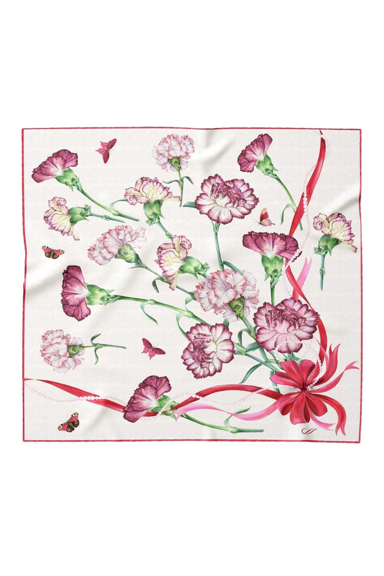 Dianthus - Silk Bandana, Main, color, Red