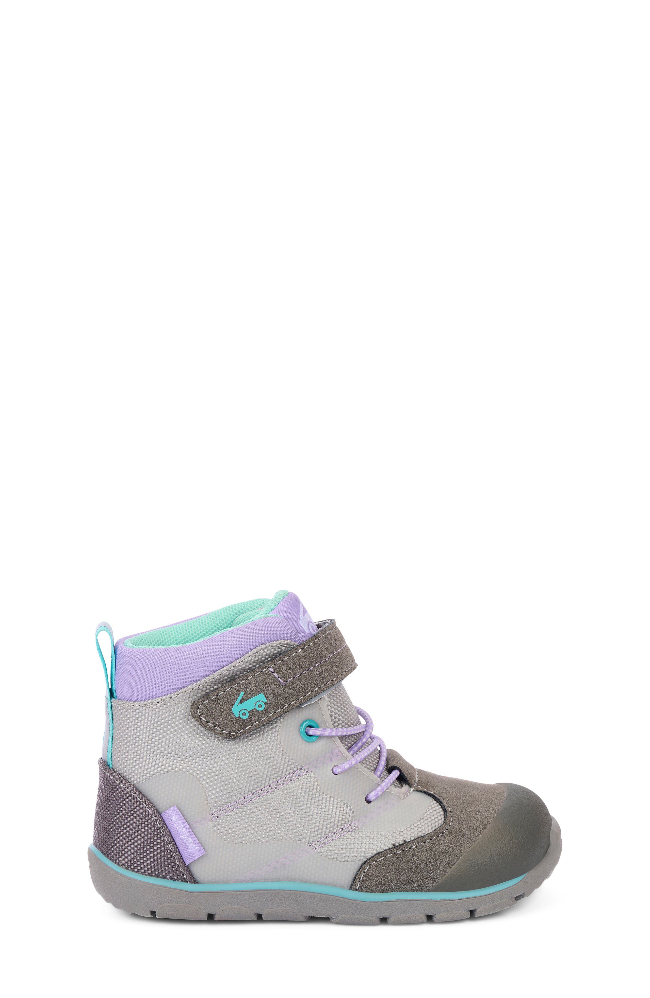 Kids' Canyon Waterproof Boot, Alternate, color, GLACIER GRAY