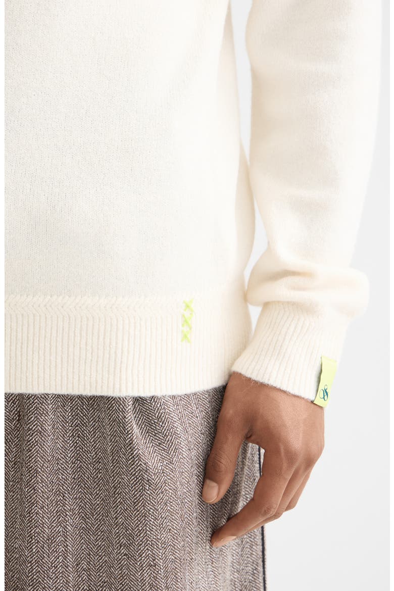 Soft Knit Crewneck Sweater, Alternate, color, EGGNOG