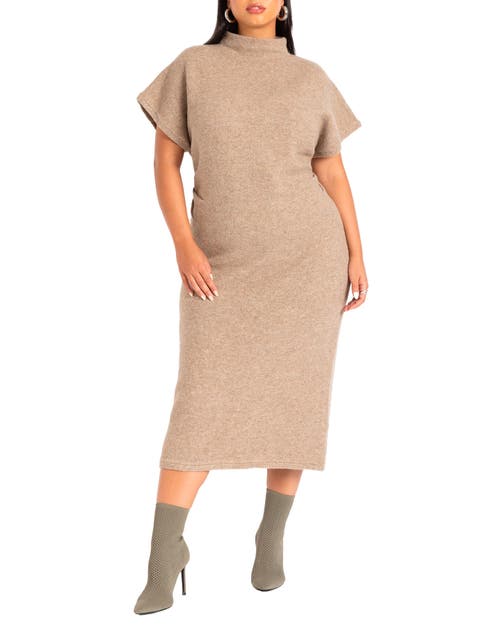 Short Sleeve Sweater Dress