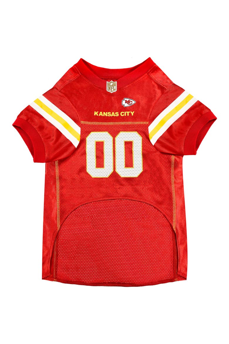 Kansas City Chiefs Dog Jersey, Alternate, color, RED