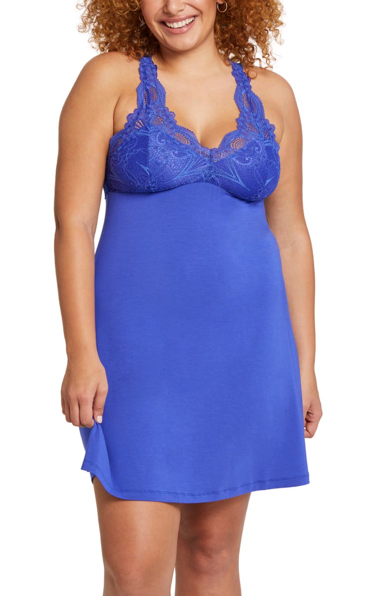 Fleur't Belle Époque Chemise & Boyshorts, Alternate, color, 