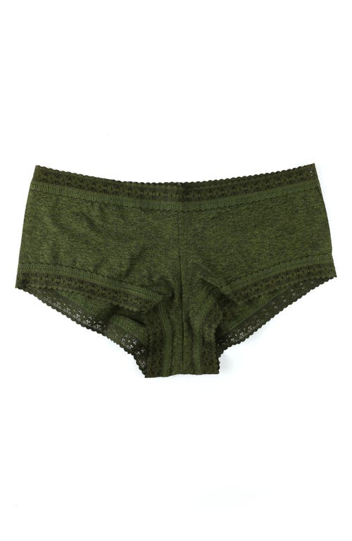 Hanky Panky Dream Heather Boyshorts In Rosemary Green