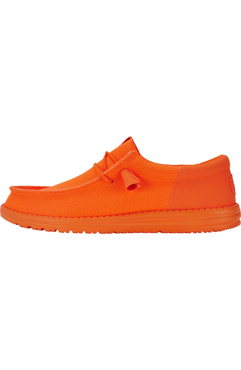 Hey Dude Wally Funk Mono Nora Slip-On Shoe, Alternate, color, Neon Orange