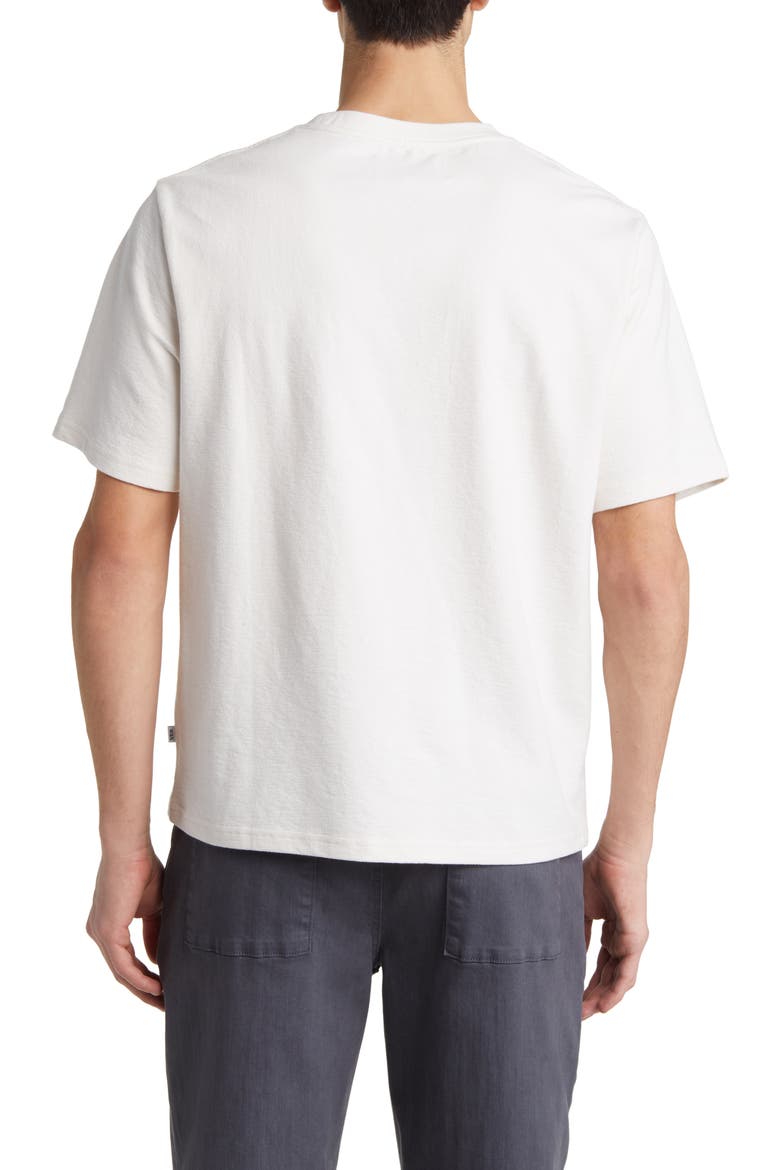 Dean Boxy Textured Organic Cotton T-Shirt, Alternate, color, ECRU