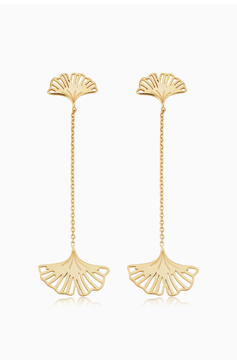 Oradina 14K Yellow Gold Carnevale Drop Earrings, Main, color, Yellow Gold