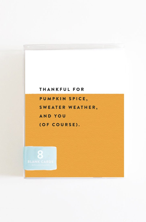 Thankful For Boxed Set of 8 Cards