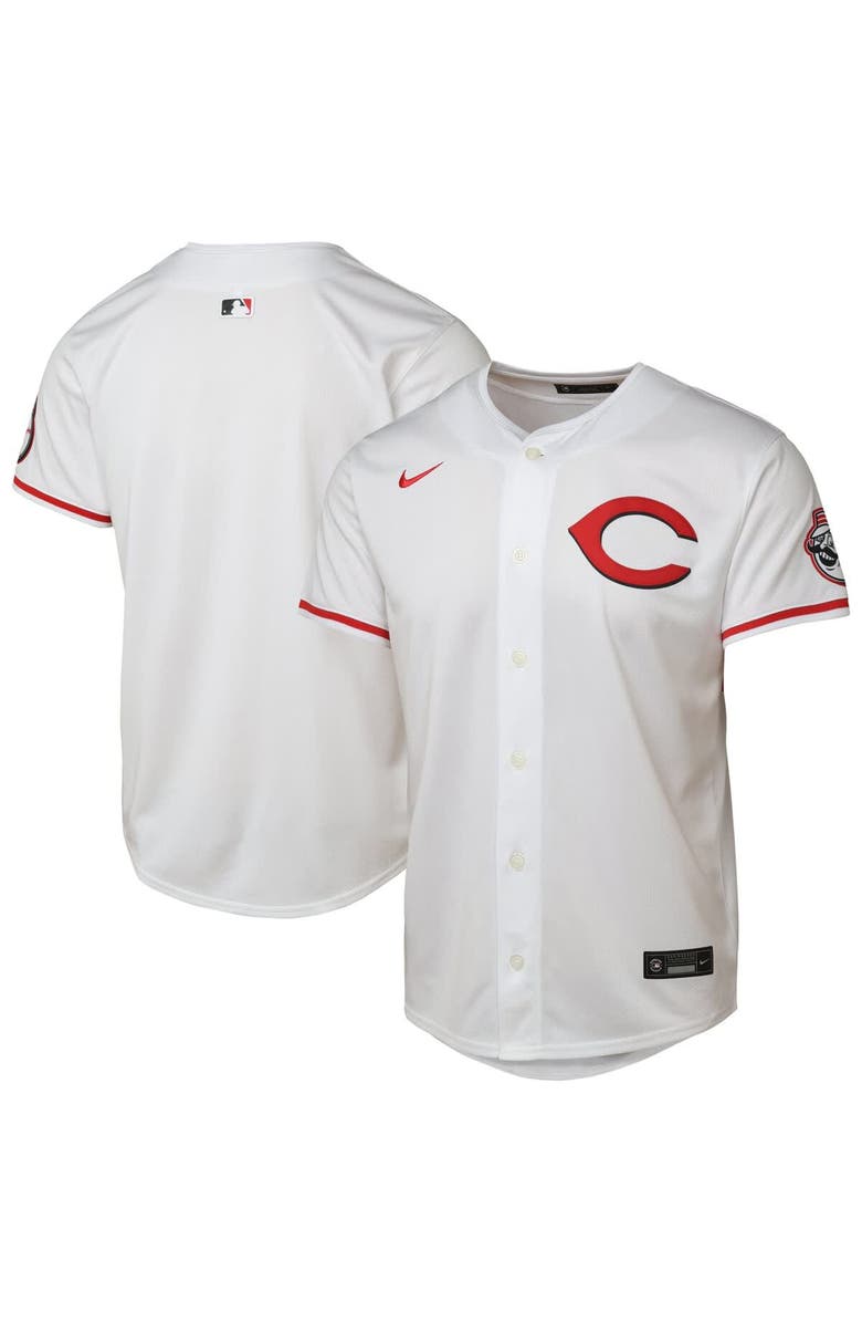 Nike Youth White Cincinnati Reds Alternate 2 Limited Jersey, Main, color, White